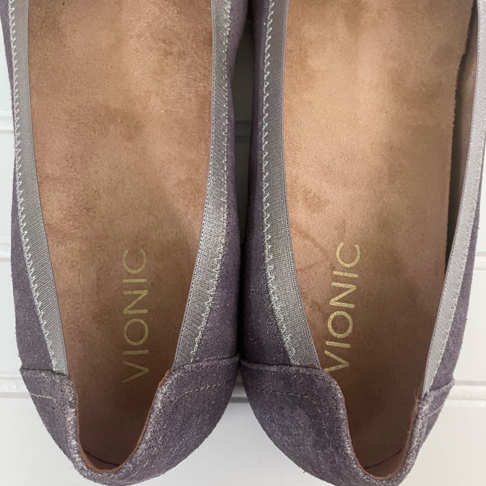Vionic Spark Carol Ballet Flat In Pewter - image 3